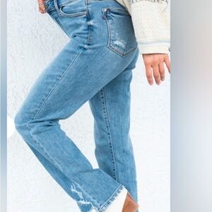 Judy Blue Light Blue Straight Leg Jeans